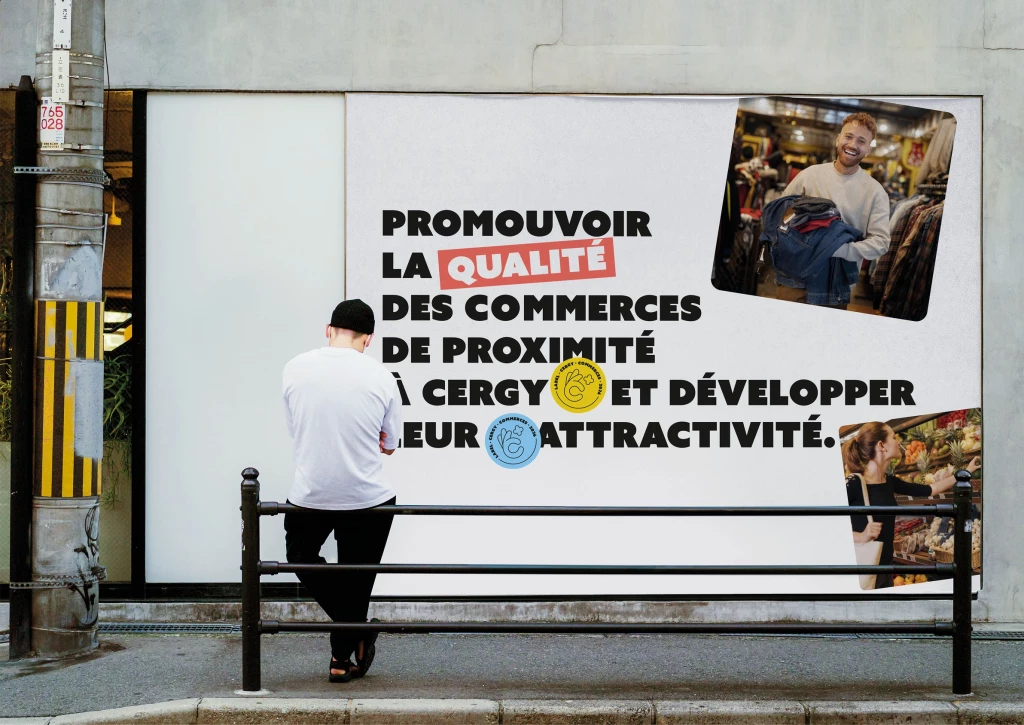 Label Cergy  Commerçants – Une identité pour valoriser les commerces de proximité
