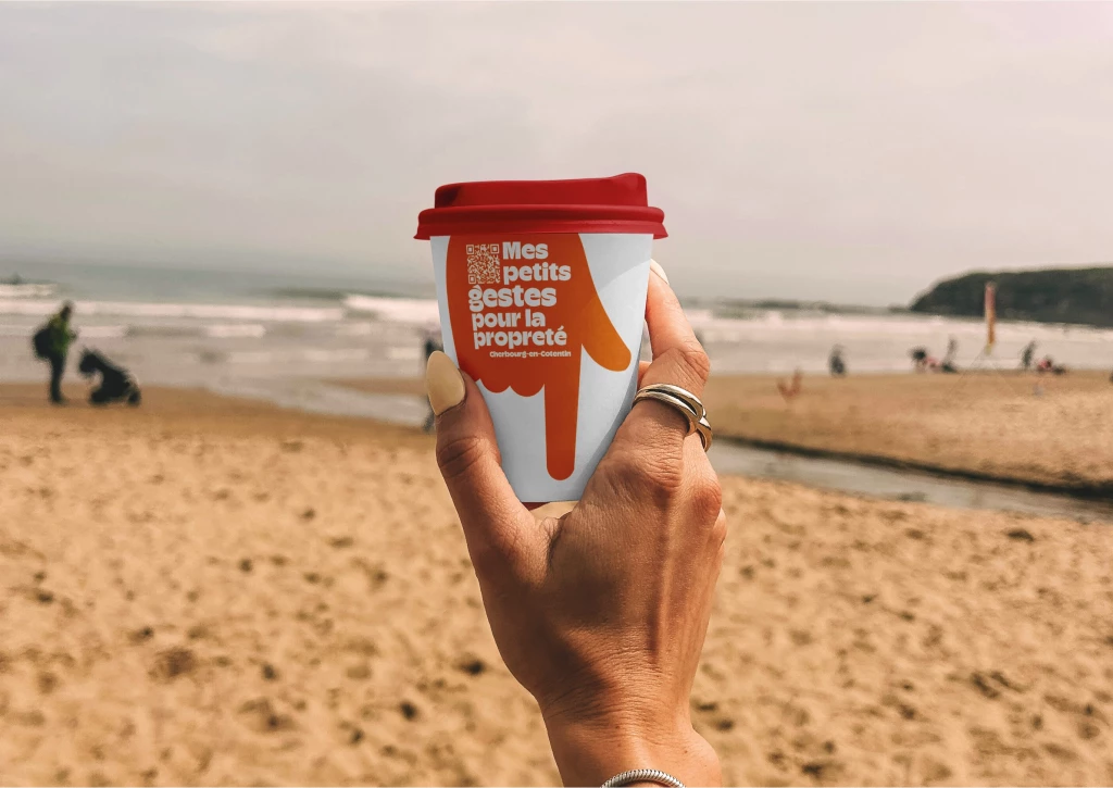 Branding et campagne : le dispositif propreté en ville — Cherbourg-en-Cotentin