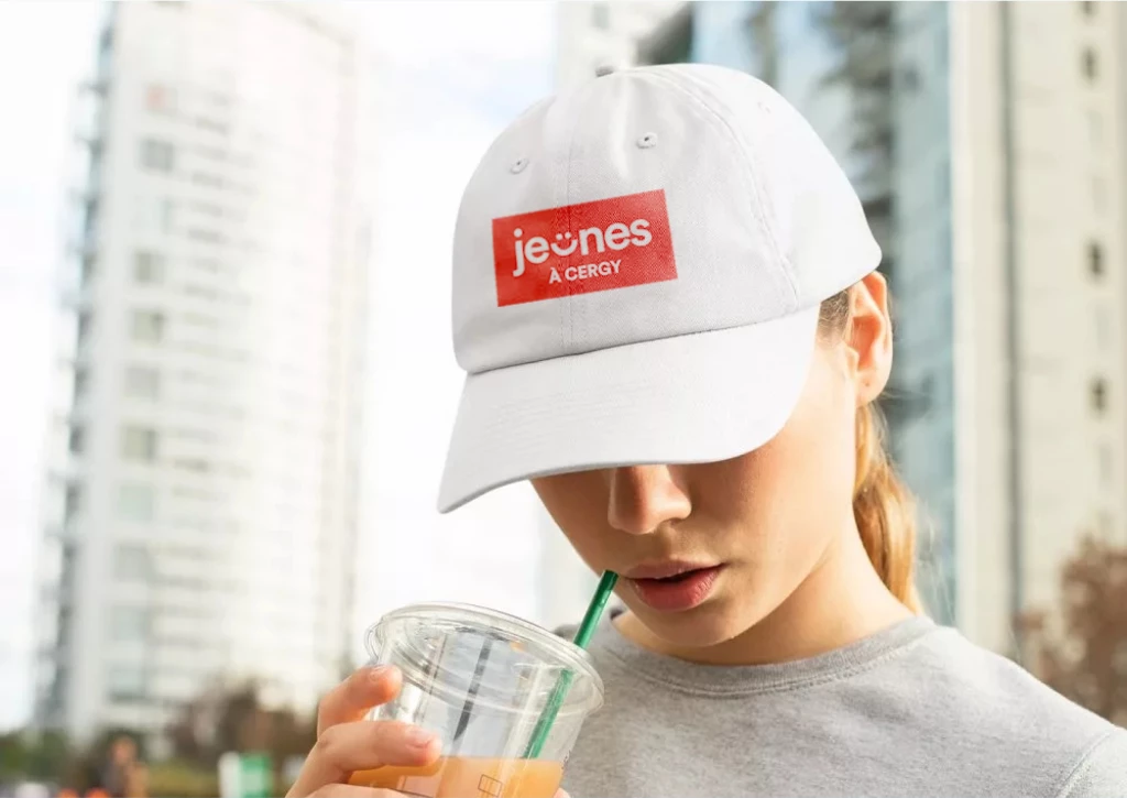 Création de l’identité pour le dispositif Jeunes à Cergy