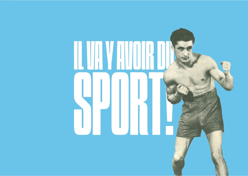 Exposition « Il va y avoir du sport ! » pour la ville de Pantin